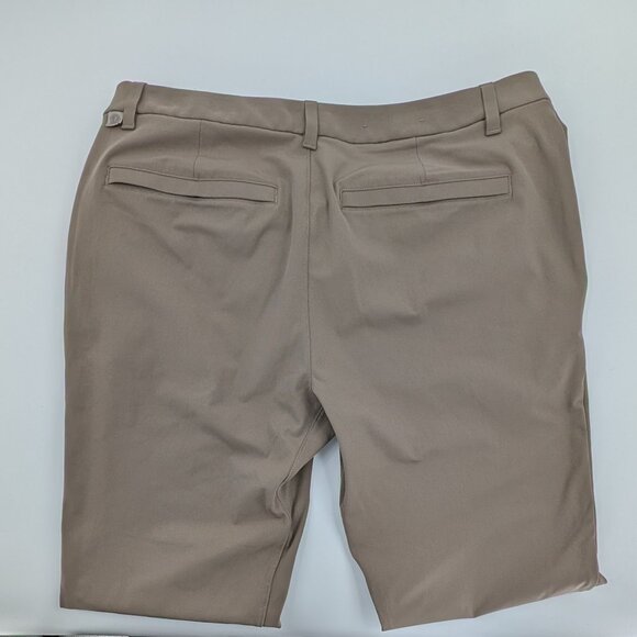 Lululemon ABC Classic-Fit Trouser Warpstreme Mens Khaki Size 34 - Picture 7 of 9